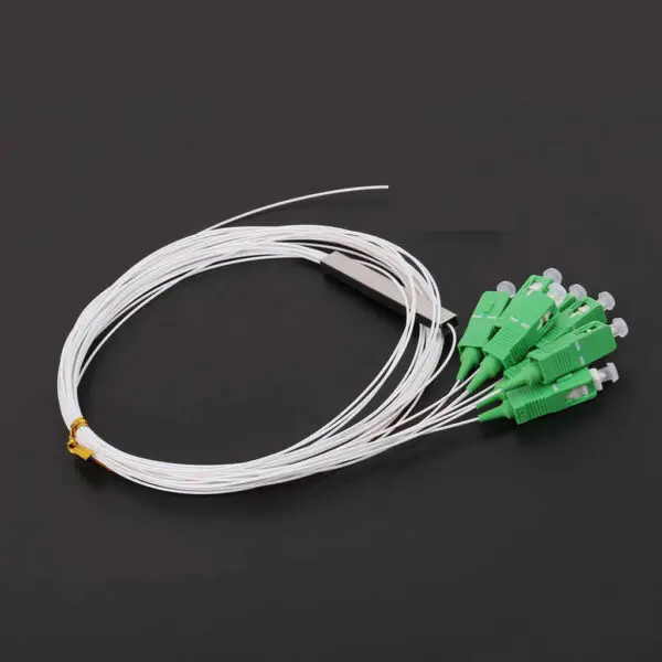 PLC Splitter 1:8 with 8 SC/APC connector G-657A1  1m